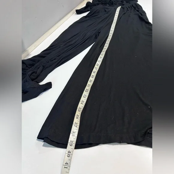 Free people beach Black jumpsuit